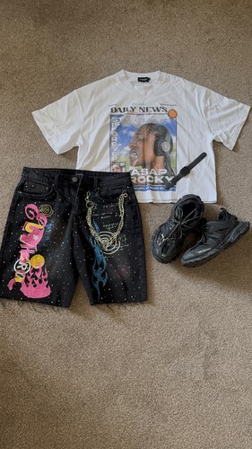 Black balenciaga men - black, men's