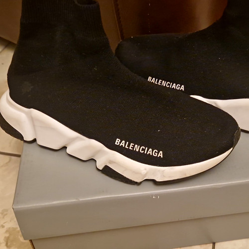 Balenciaga men black white - balenciaga, black/white