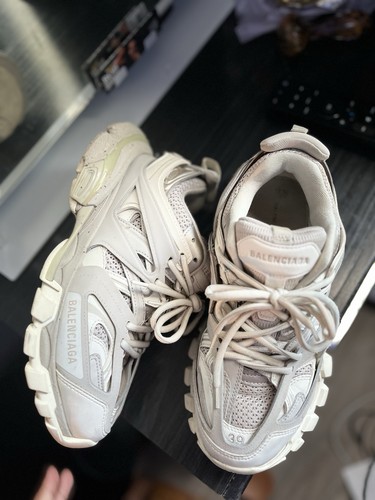 Cream balenciaga tracks - cream,