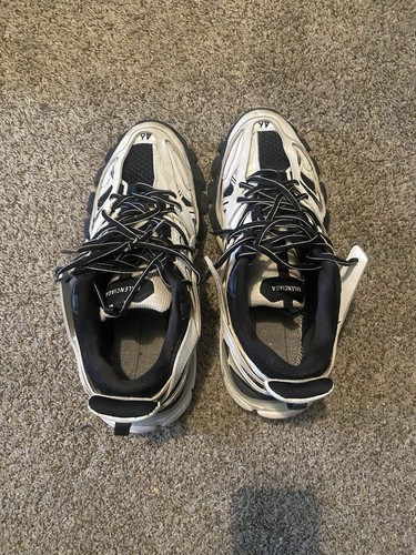 White balenciaga tracks - white,