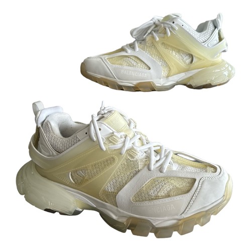 Balenciaga track runners white - track,