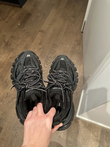 Balenciaga track runners black - track,