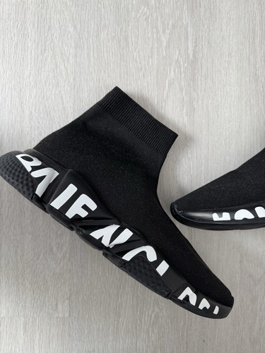Balenciaga men black white - men’s, black/white