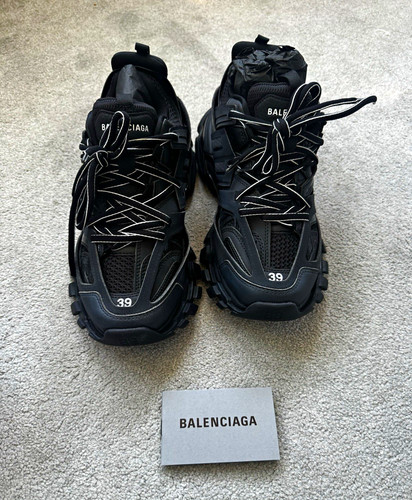 Balenciaga track men - balenciaga, black