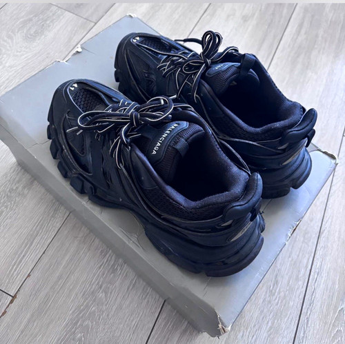 Balenciaga track black - black, top