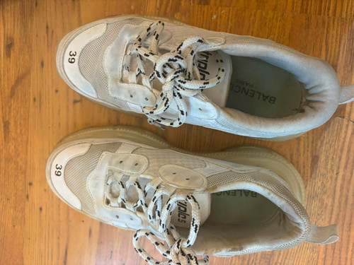 Balenciaga triple white lace - triple,
