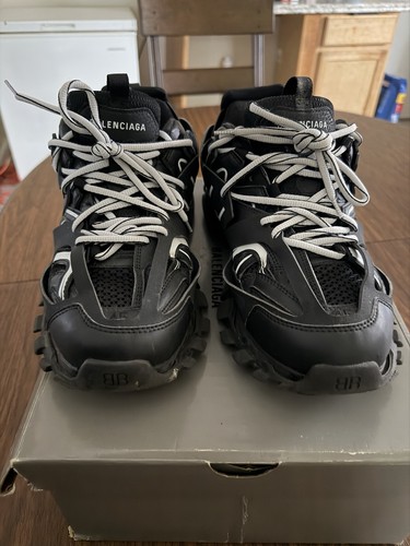 Balenciaga track black - balenciaga, black/white