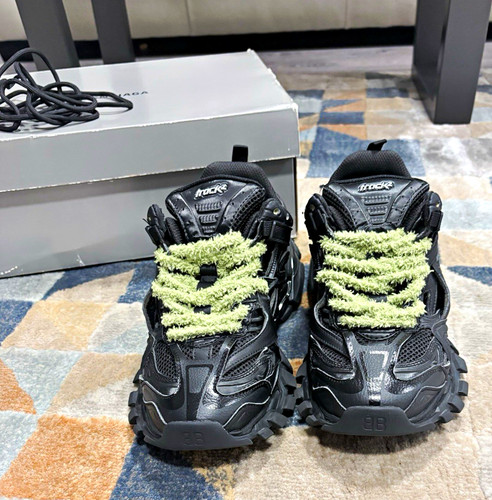 Balenciaga men black green - balenciaga, black/green